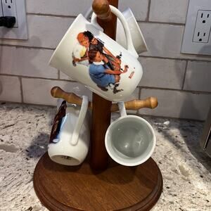 PMC Norman Rockwell Mug Set